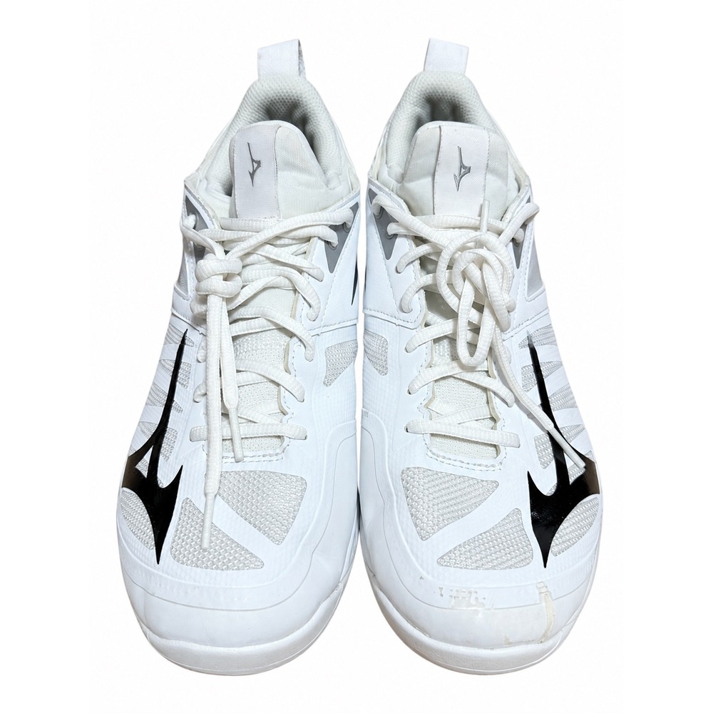 Mizuno Enerzy Volleyball Shoes White Black V1G3237599 Mens 8.5 Low Top Sneakers